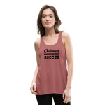 Load image into Gallery viewer, Women&#39;s Flowy Tank Top by Bella - mauve
