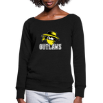 Load image into Gallery viewer, Women&#39;s Wideneck Sweatshirt - black
