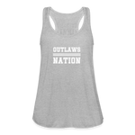 Load image into Gallery viewer, Women&#39;s Flowy Tank Top by Bella - heather gray
