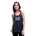 Load image into Gallery viewer, Women&#39;s Flowy Tank Top by Bella - navy
