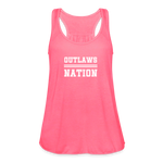 Load image into Gallery viewer, Women&#39;s Flowy Tank Top by Bella - neon pink
