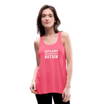 Load image into Gallery viewer, Women&#39;s Flowy Tank Top by Bella - neon pink
