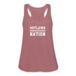 Load image into Gallery viewer, Women&#39;s Flowy Tank Top by Bella - mauve
